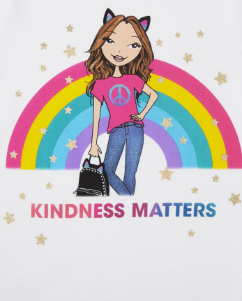Girls Kindness Graphic Tee