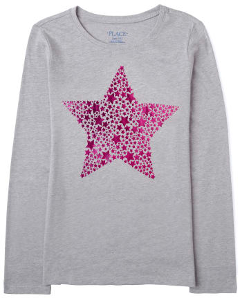 Girls Stars Graphic Tee