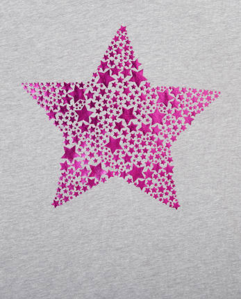 Girls Peace And Star Graphic Tee 2-Pack
