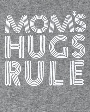 Baby Boys Mom's Hugs Graphic Bodysuit
