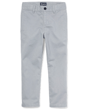 Boys Uniform Stretch Relaxed Chino Pants