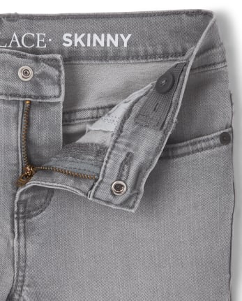 Boys Husky Stretch Skinny Jeans