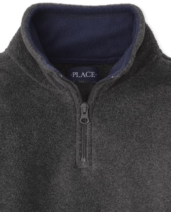 Boys Glacier Fleece Half Zip Pullover