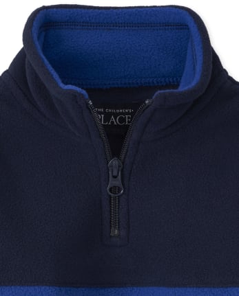 Toddler Boys Colorblock Glacier Fleece Half Zip Pullover