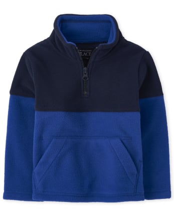 Toddler Boys Colorblock Glacier Fleece Half Zip Pullover
