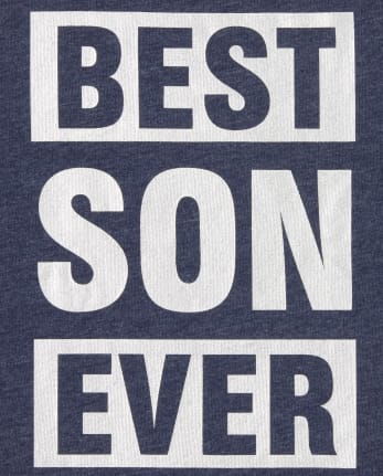 Camiseta estampada con la mejor lámina familiar a juego para bebés y niños pequeños
