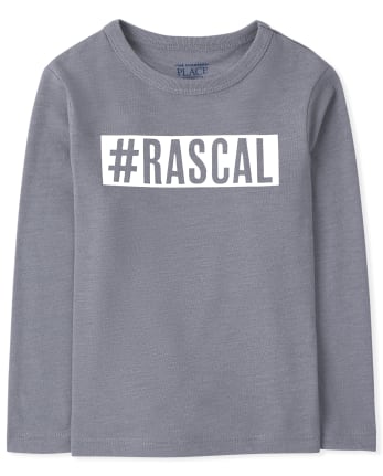 Camiseta con gráfico Rascal para bebés y niños pequeños