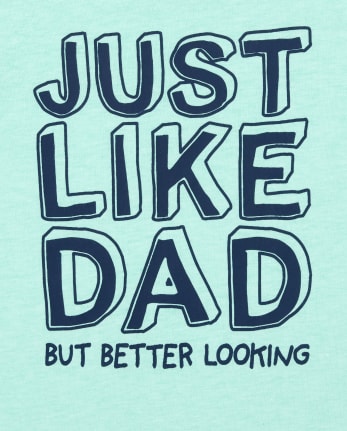 Camiseta gráfica para bebés y niños pequeños como papá