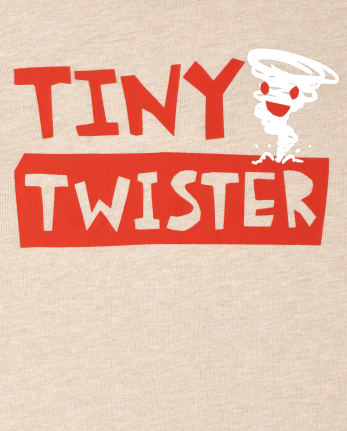 T-shirt graphique Tiny Twister pour bébés et tout-petits garçons
