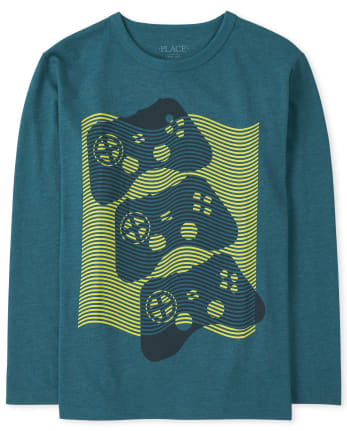 Boys Game Controllers Graphic Tee