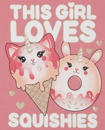 Girls Love Squishies Graphic Tee