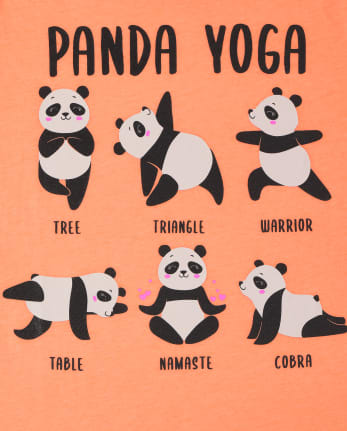 Panda Yoga T-Shirt  SHIRTMINISTER, 14,90 €