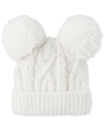 The Childrens Place Girls Cable Beanie