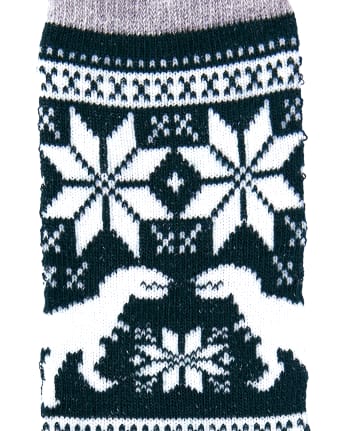 Toddler Boys Christmas Dino Crew Socks 3-Pack
