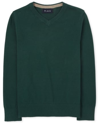 Boys Long Sleeve Cable Knit Mock Neck Sweater - A Royal Christmas