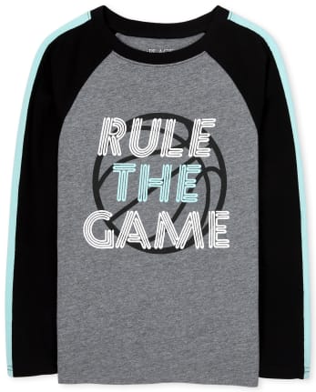 Boys Graphic Raglan Top - H/T HOUND