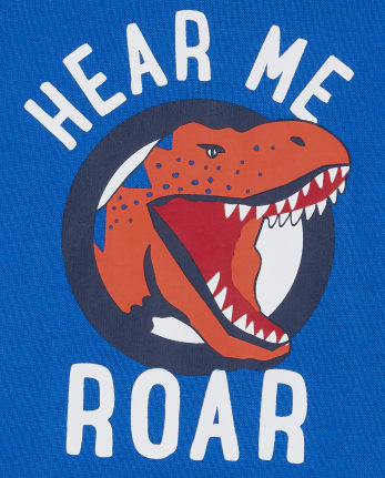 Baby And Toddler Boys Hear Me Roar Outfit Set