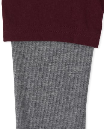 Toddler Boys Graphic Thermal 2 In 1 Top