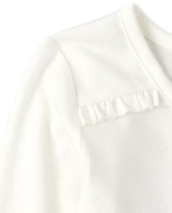 Baby And Toddler Girls Ruffle Top