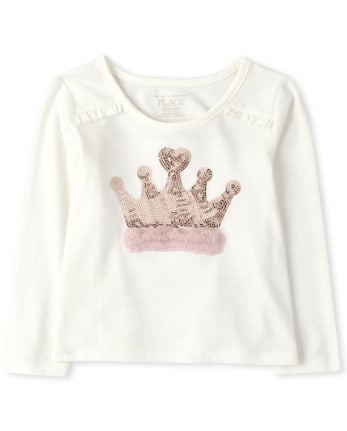 Baby And Toddler Girls Ruffle Top
