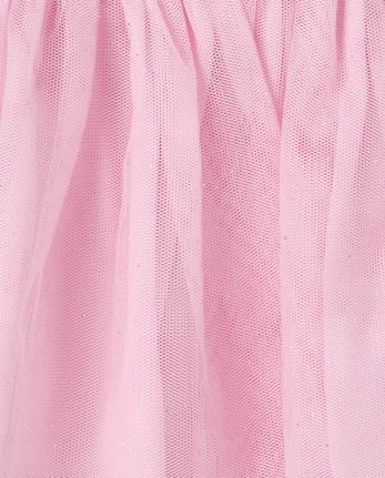 Baby And Toddler Girls Rainbow Heart Tutu Dress