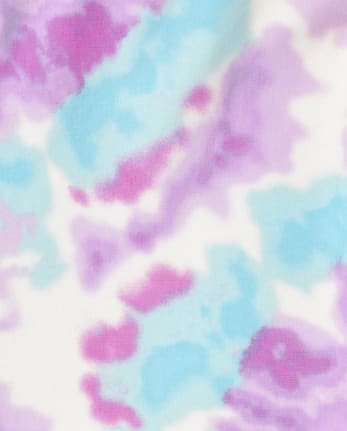 Baby And Toddler Girls Tie Dye Cozy Leggings