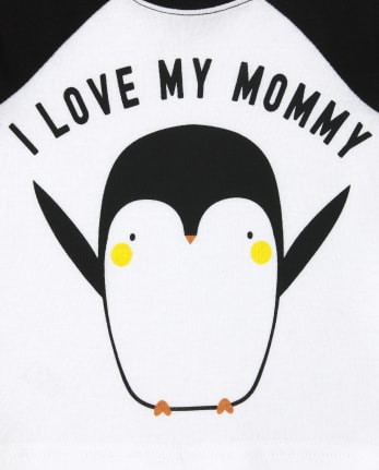 Pyjama En Coton A Manches Longues Pour Bebe Et Tout Petit I Love My Mommy The Children S Place Ca