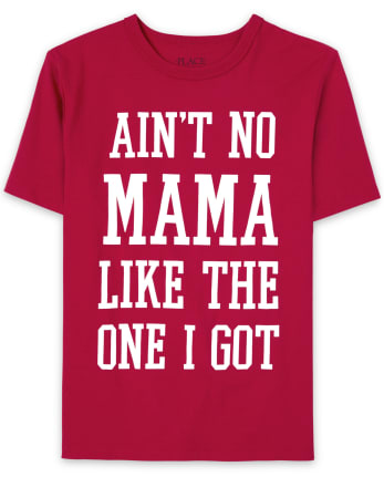 Camiseta con estampado Family Mama a juego para niños