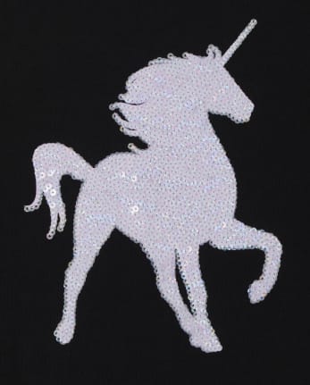 Top con corte gráfico para niñas