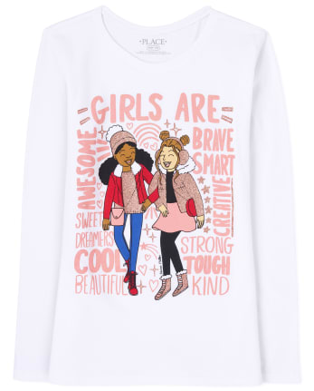 Chicas Las chicas son camiseta gráfica