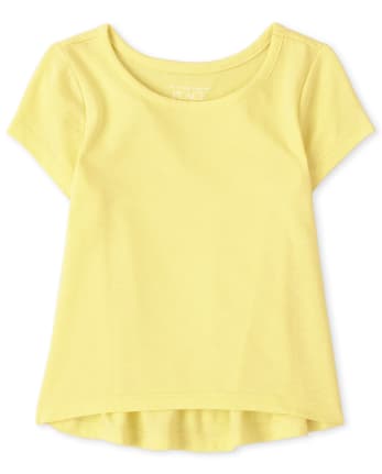 Baby And Toddler Girls High Low Tee Shirt