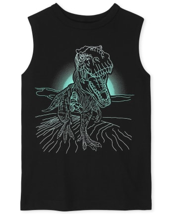 Boys Graphic Muscle Tank Top