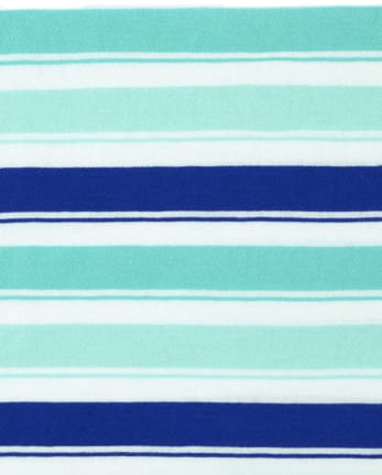 Boys Striped Jersey Polo