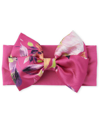 Bandeau A Nœud Fleuri Pour Bebe Fille The Children S Place Ca