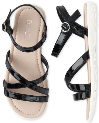 Girls Strappy Sandals
