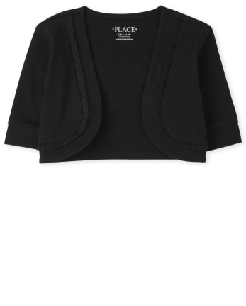 Girls Ruffle Shrug