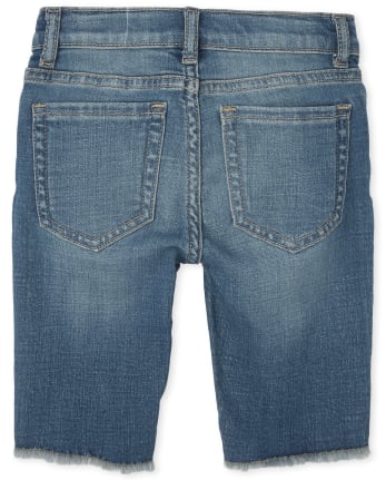 Girls Denim Skimmer Shorts
