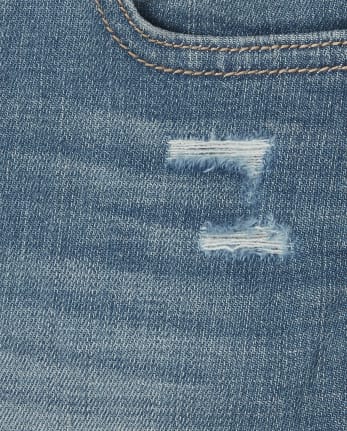 Girls Denim Skimmer Shorts