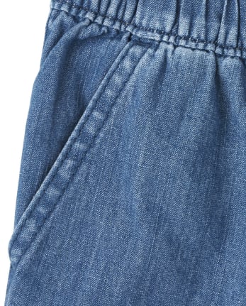 Pantalones cortos de mezclilla para niñas