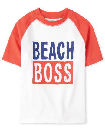 Boys Beach Boss Rashguard
