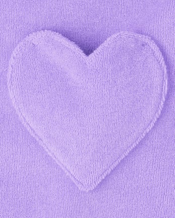 Cache-coeur en forme de cœur pour bébés et petites filles