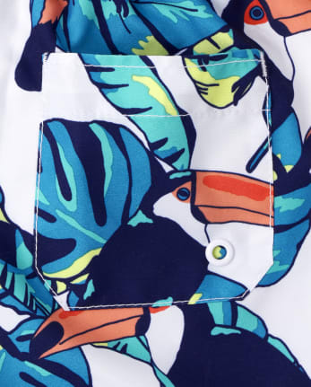 Boys Toucan Swim Trunks