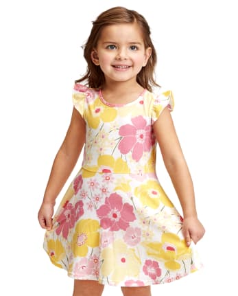 Baby And Toddler Girls Floral Everyday Dress