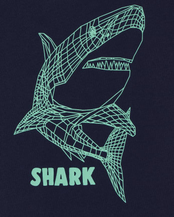 Paquete de 2 camisetas sin mangas de tiburón salvaje para bebés y niños pequeños
