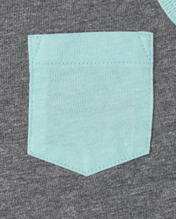 Paquete de 2 camisetas sin mangas con bolsillo para bebés y niños pequeños
