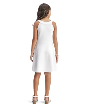 Vestido Niña Jacquard Elástico Joya
