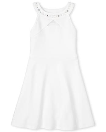 Vestido Niña Jacquard Elástico Joya