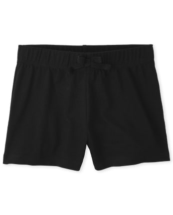 Girls Mix And Match Knit Shorts | The Children's Place - BLACK