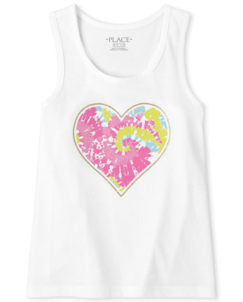 Girls Graphic Tank Top
