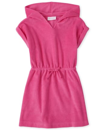 Girls Hooded Cover Up